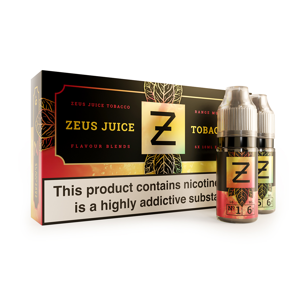 Zeus Tobacco Multipack (6 x 10ml)
