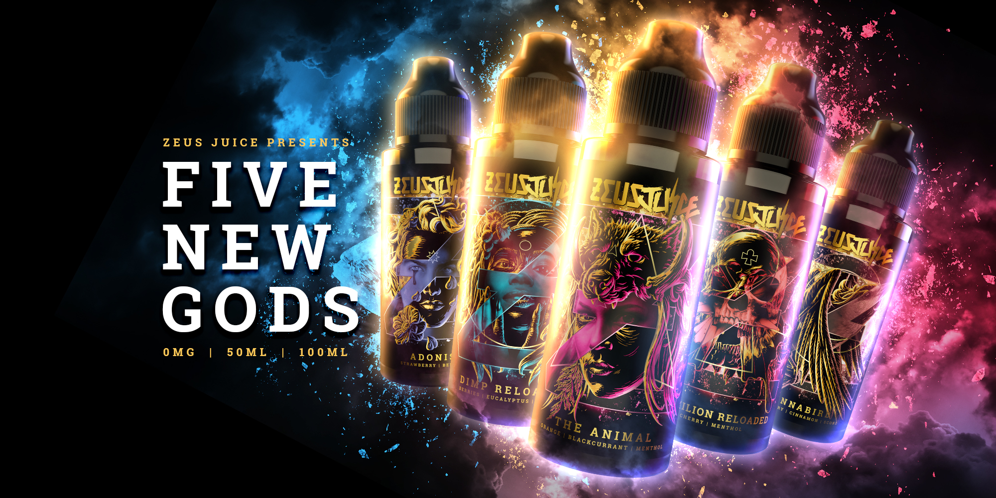 Five New Gods Zeus Juice UK